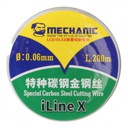 Mechanic iLine X drut do oddzielania ekranów LCD/OLED 0,06 mm x 200 m